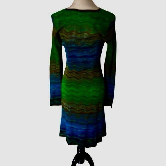 M Missoni Wave Jacquard Knit Long Sleeve Dress size 44 (8) ⭐️ - Picture 3 of 7